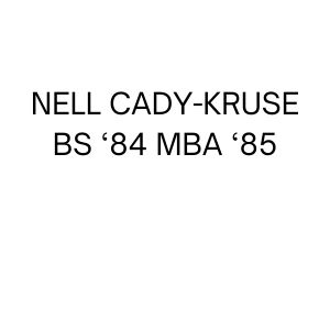 Sponsors of the Conference Nell