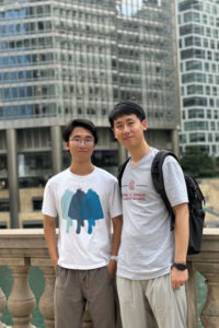 Image of Hongyuan Xia and Qian Wang in Chicago (2024)