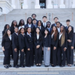 Image of a group of students that attended the DAIRE trek to Washington, DC.