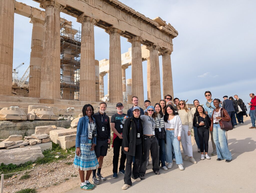 FMF Visit the Acropolis during the trip to Greece in January, 2025