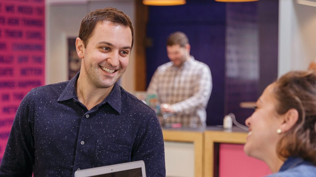John Zimmer '06 makes the rounds at Lyft.
