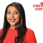 headshot of Deepika Cattry with the Career Corner graphic identifier overlaid on the photo next to her.