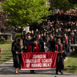 Cornell Johnson School graduation