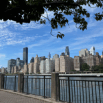A view of Manhattan from Roosevelt Island, New York City