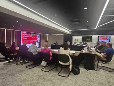 The Special Olympics Pennsylvania (SOPA) office meeting room