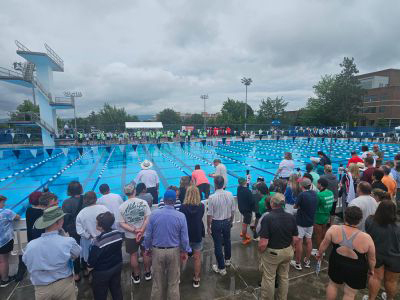 The Special Olympics Pennsylvania (SOPA) Summer Games pool