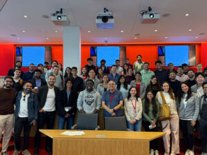 Students in Tech MBA class