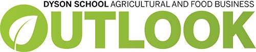 Dyson School Agriculture and Food Business Outlook logo.