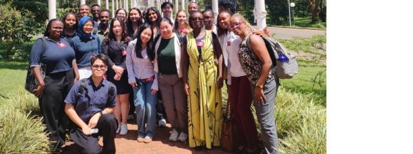 Students at the UN Campus in Nairobi.