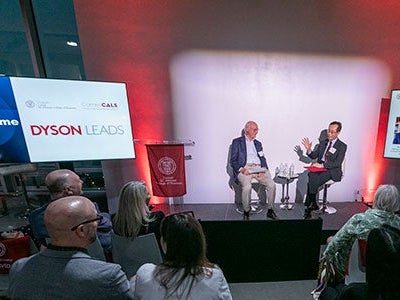 John Dyson and Dean Zhao at Dyson Leads 2025.