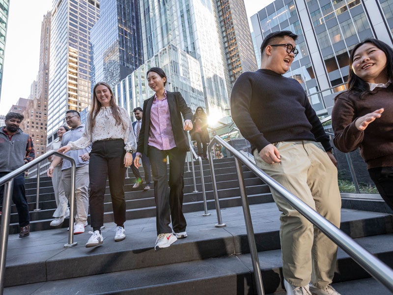 MBA students in NYC
