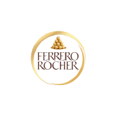 Ferrero Rocher logo.