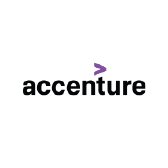 Accenture logo.