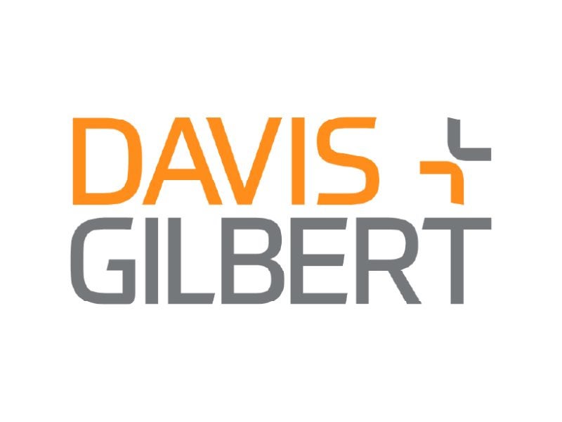 Davis + Gilbert logo.