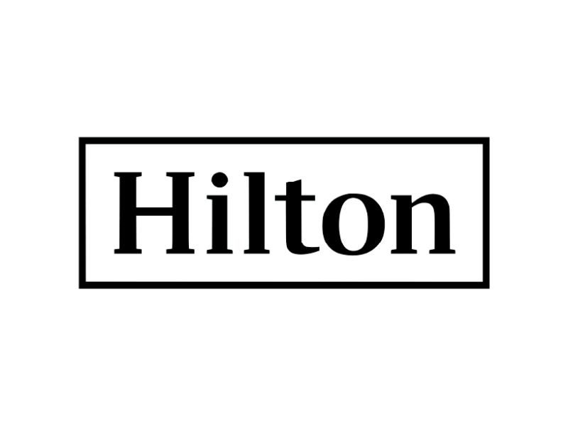 Hilton logo.
