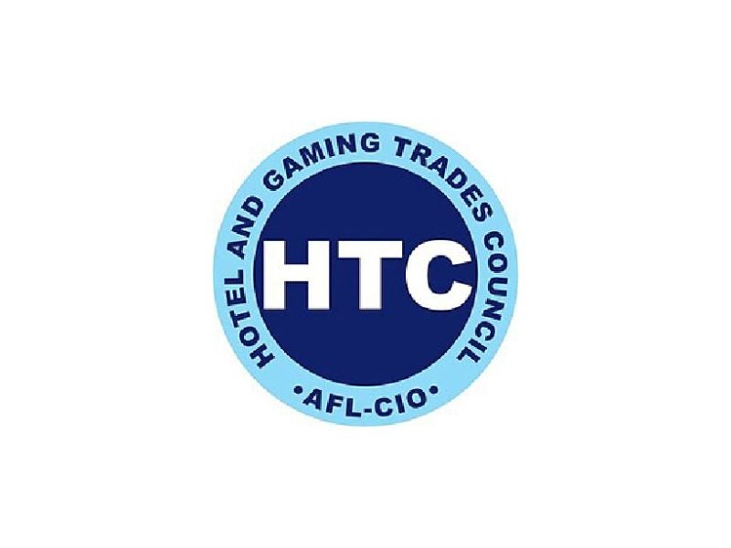 Hotel and Gaming Trades Council logo.