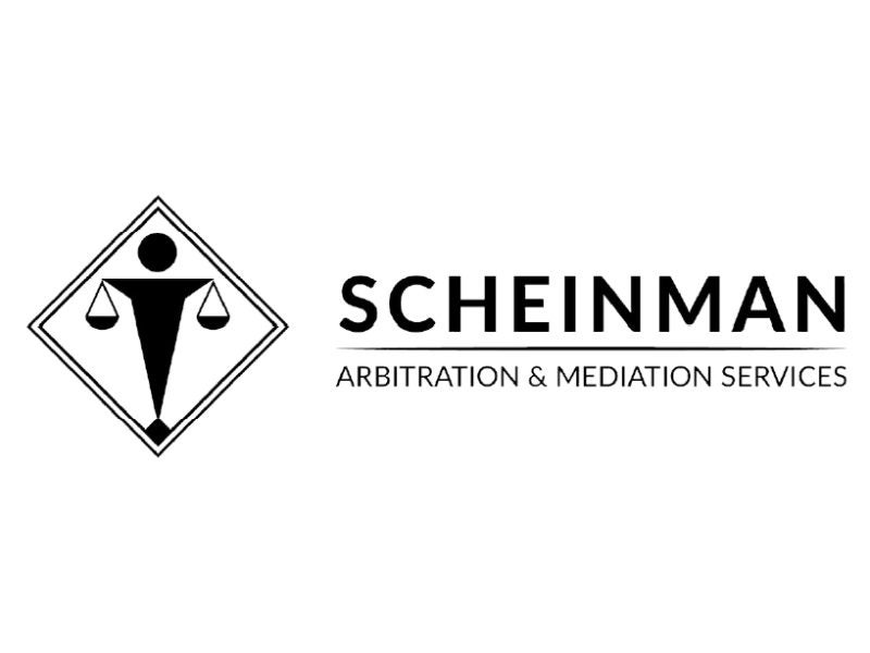 Scheinman Arbitration and Mediation Services logo.