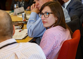 People in the CIHLER meeting