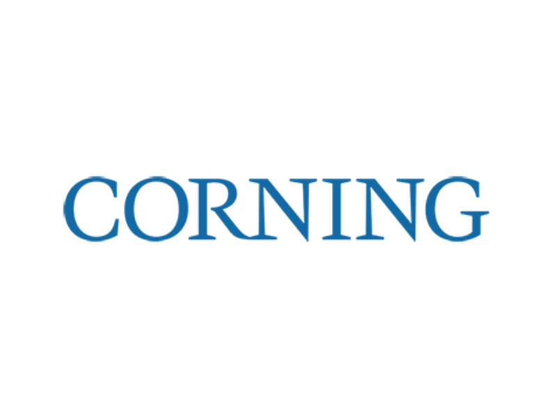 Corning logo.
