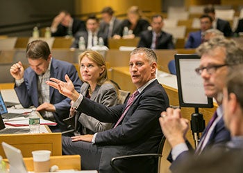 people at ambassador meeting