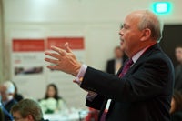 Man giving presentation