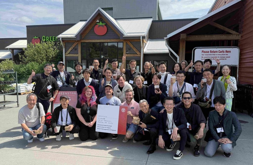 National Supermarket of Japan program attendees visit Greenstar co-op in Ithaca, NY.