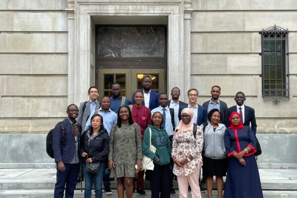 STARS Fellows in front of Warren Hall.
