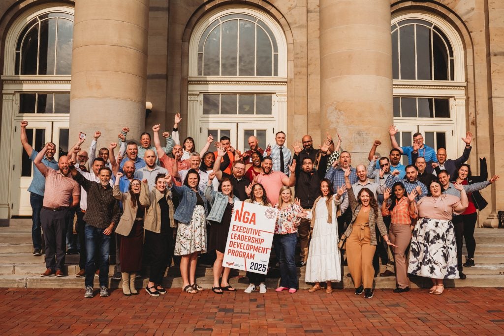 2025 NGA program attendees pose for a group photo.