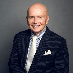 Headshot of Mark Mobius.