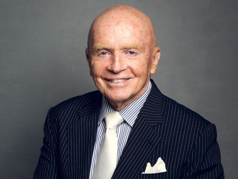 Headshot of Mark Mobius.